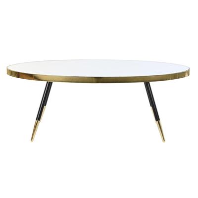Hoofdtafel DKD Home Decor Spiegel Staal (110 x 50 x 41,5 cm)