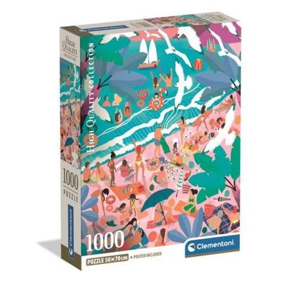 CLEMENTONI - Compact 1000 stukjes - Zondag aan het strand