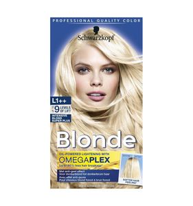 Blonde haarverf intensive bond super plus L1++