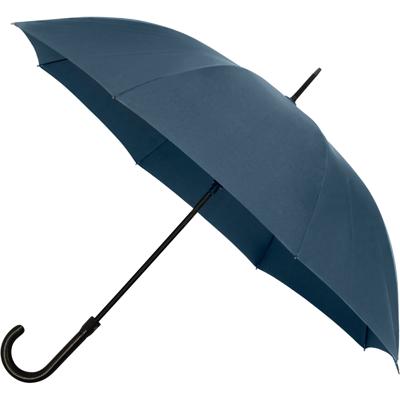 Falcone stormparaplu compact - windproof - navy blauw - 102 cm - automaat