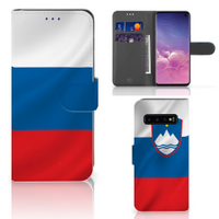 Samsung Galaxy S10 Bookstyle Case Slovenië - thumbnail