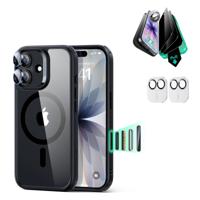 iPhone 17 Bundle Classic Hybrid Magnetic Case (Camera Control) and Armorite Privacy Screen Protector - Clear Black