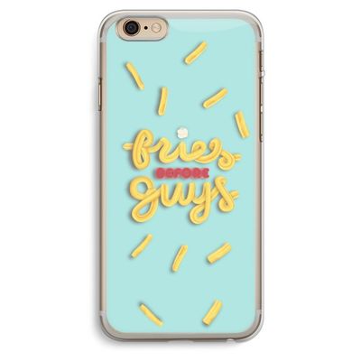 Always fries: iPhone 6 Plus / 6S Plus Transparant Hoesje