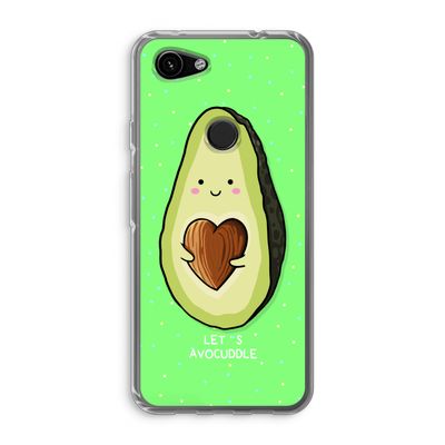 Avocuddle: Google Pixel 3a Transparant Hoesje