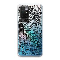 Vexx Black Mixtape: Xiaomi Redmi 10 Transparant Hoesje Vexx Black Mixtape: Xiaomi Redmi 10 Transparant Hoesje