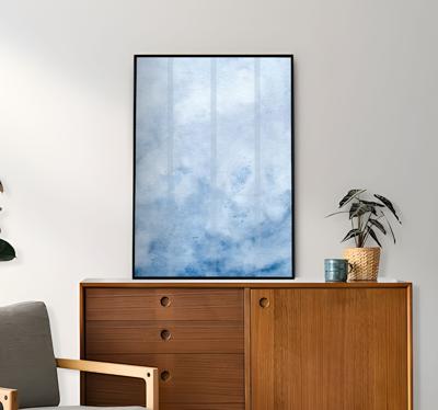 Onder water poster abstract