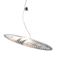 Luceplan Queen Titania Hanglamp incl. Contragewicht - Grijs