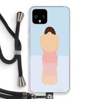 Mirror: Pixel 4 Transparant Hoesje met koord
