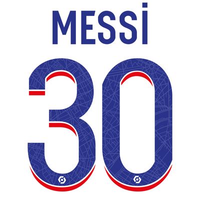 Messi 30 (Officiële Paris Saint Germain 3rd Bedrukking 2022-2023)