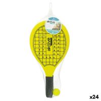 Strandschepjes met Bal Aktive Hout 20,5 x 39,5 cm (24 Stuks)