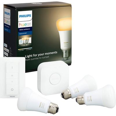 White Ambiance Starterkit E27 Ledlamp