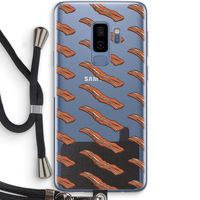 Bacon to my eggs #2: Samsung Galaxy S9 Plus Transparant Hoesje met koord