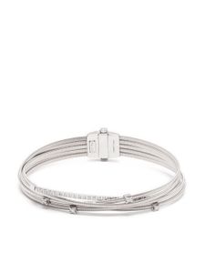 Marco Bicego bracelet en or blanc 18ct pavé de diamants - Argent