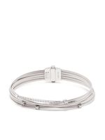 Marco Bicego bracelet en or blanc 18ct pavé de diamants - Argent - thumbnail