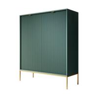 Meubella Dressoir Navil 2 - Groen - 104 cm - Hoog - thumbnail