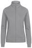 Promodoro CD5275 Women´s Sweatjacket - New Light Grey (Solid) - 3XL