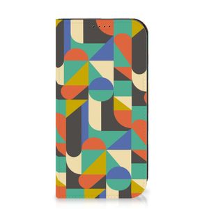 iPhone 15 Pro Hoesje met Magneet Funky Retro