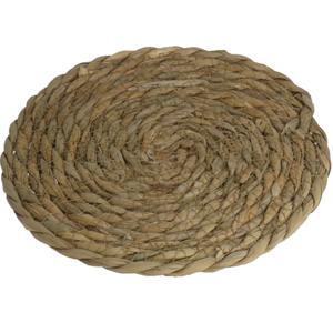 Gerimport Pannenonderzetter - hittebestendig - zeegras - rond - 20 cm