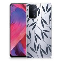 OPPO A93 5G | TPU Case | Leaves Blue