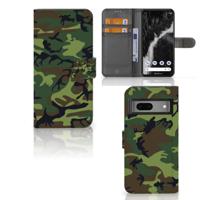 Google Pixel 7 | Telefoon Hoesje | Army Dark