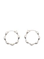 Maison Margiela boucles d'oreilles Timeless - Argent