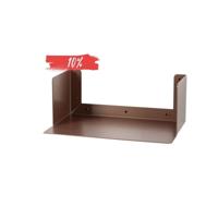 LIROdesign wandplank - boekenplank Helsinki brons - M