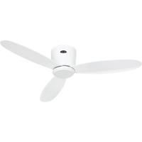 CasaFan ECO PLANO II 112 WE-WE WiFi Flügel lack weiß Plafondventilator Wit Met afstandsbediening, Timer, Met wintermodus, Bediening via App