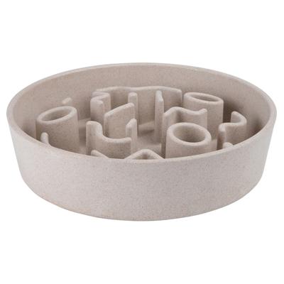 Designed by Lotte Designed by Lotte Anti Schrokbak Pom Beige - Hond (17cm)
