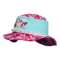 Playshoes zonnehoed Flamingo Fuchsia Aqua Maat