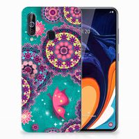 Samsung Galaxy A60 Hoesje maken Cirkels en Vlinders