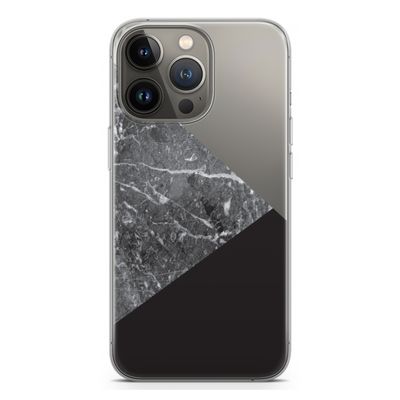 Combinatie marmer: iPhone 13 Pro Transparant Hoesje