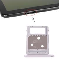 SIM-kaart lade + micro SD-kaart lade voor Galaxy tab S4 10 5 T835 (zilver)