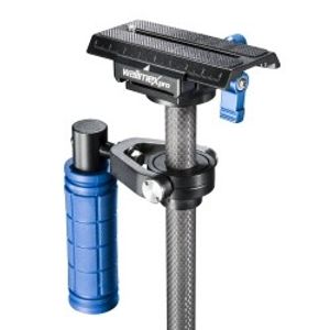 Walimex StabyPod XS Steadicam 1/4 inch Zwart, Blauw Met contragewicht