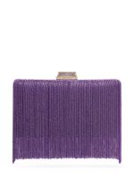 Jimmy Choo pochette à franges Clemmie - Violet - thumbnail