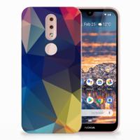 Nokia 4.2 | TPU Hoesje | Polygon Dark