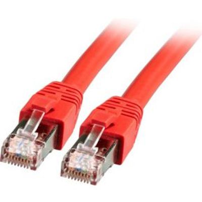 EFB Elektronik K5528RT.0.5 netwerkkabel 0,5 m Cat8.1 S/FTP (S-STP) Rood
