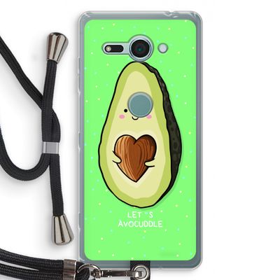 Avocuddle: Sony Xperia XZ2 Compact Transparant Hoesje met koord
