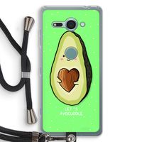 Avocuddle: Sony Xperia XZ2 Compact Transparant Hoesje met koord