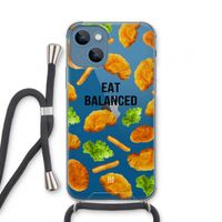 Eat Balanced: iPhone 13 mini Transparant Hoesje met koord