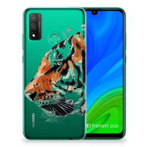 Hoesje maken Huawei P Smart 2020 Watercolor Tiger