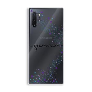 Sterren: Samsung Galaxy Note 10 Plus Transparant Hoesje