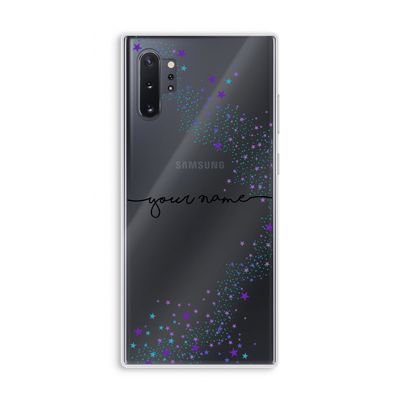 Sterren: Samsung Galaxy Note 10 Plus Transparant Hoesje