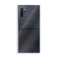 Sterren: Samsung Galaxy Note 10 Plus Transparant Hoesje