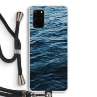 Oceaan: Samsung Galaxy S20 Plus Transparant Hoesje met koord