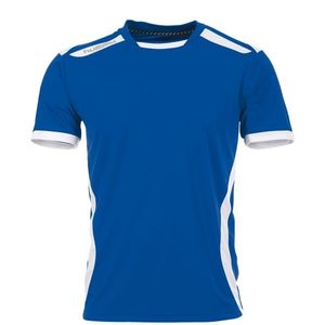 Hummel 110106 Club Shirt Korte Mouw - Royal-White - XL