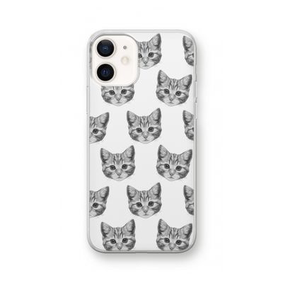 Kitten: iPhone 12 Transparant Hoesje