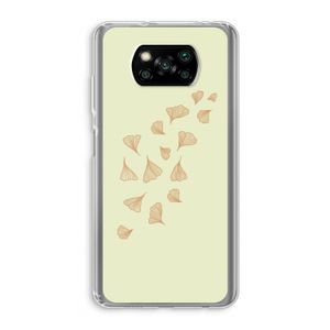Falling Leaves: Xiaomi Poco X3 NFC Transparant Hoesje