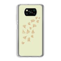 Falling Leaves: Xiaomi Poco X3 NFC Transparant Hoesje