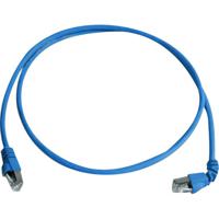 Telegärtner L00001A0159 RJ45 Netwerkkabel, patchkabel CAT 6A S/FTP 2.00 m Blauw Vlambestendig, Halogeenvrij 1 stuk(s) - thumbnail