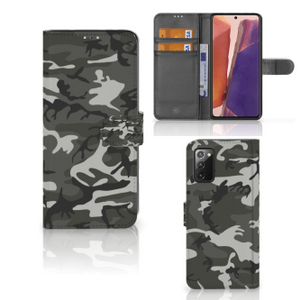 Samsung Galaxy Note 20 Telefoon Hoesje Army Light